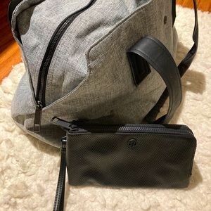 Duffel bag and clutch
